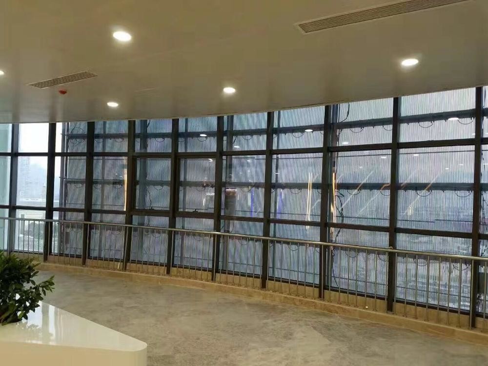 High Stability LED Video Curtain 320*160mm Module Size Grille Mesh LED Display
