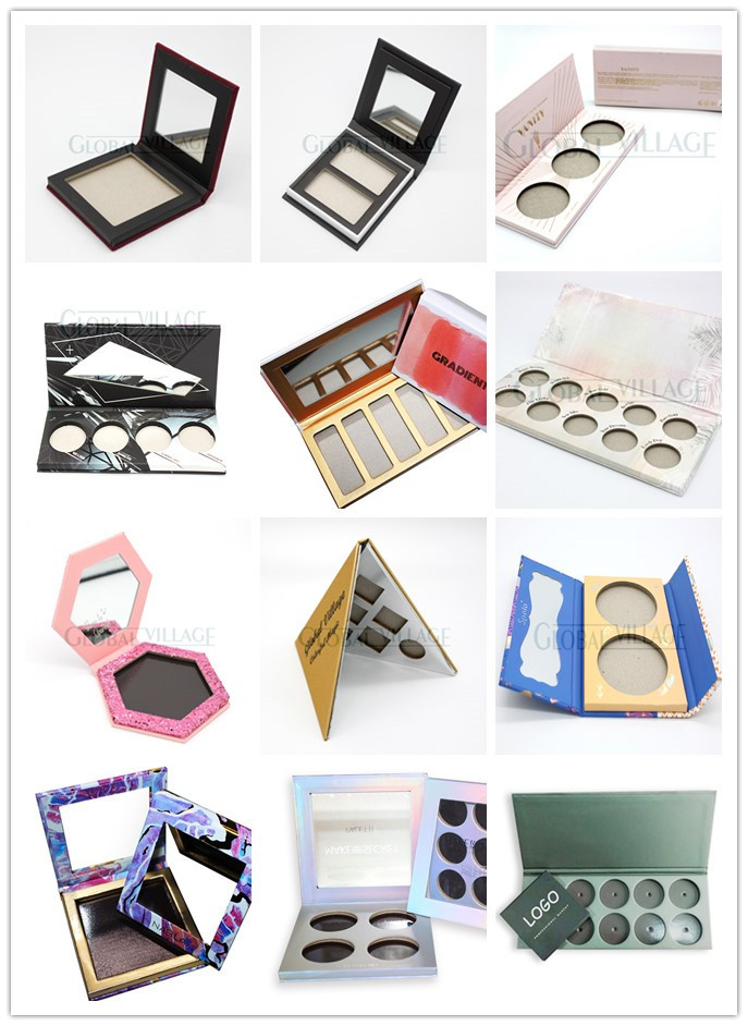DIAM 59mm Mini Magnetic Palette Hot Stamping 50X50 mm Single Empty Pack