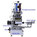 Semi Automatic Labeling Machine for Round Bottle Vial Glass Jar Can Label