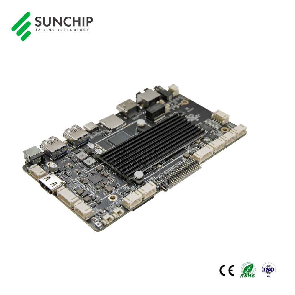 ARM RK3399 Board 4G LVDS 4K control board Vending Display Android Media Player