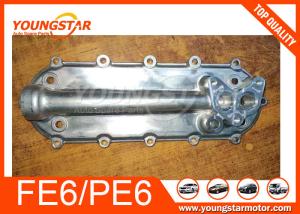 China Aluminium Oil Cooler Cover FE6 PE6 Engine Oil Cooler Housing wholesale