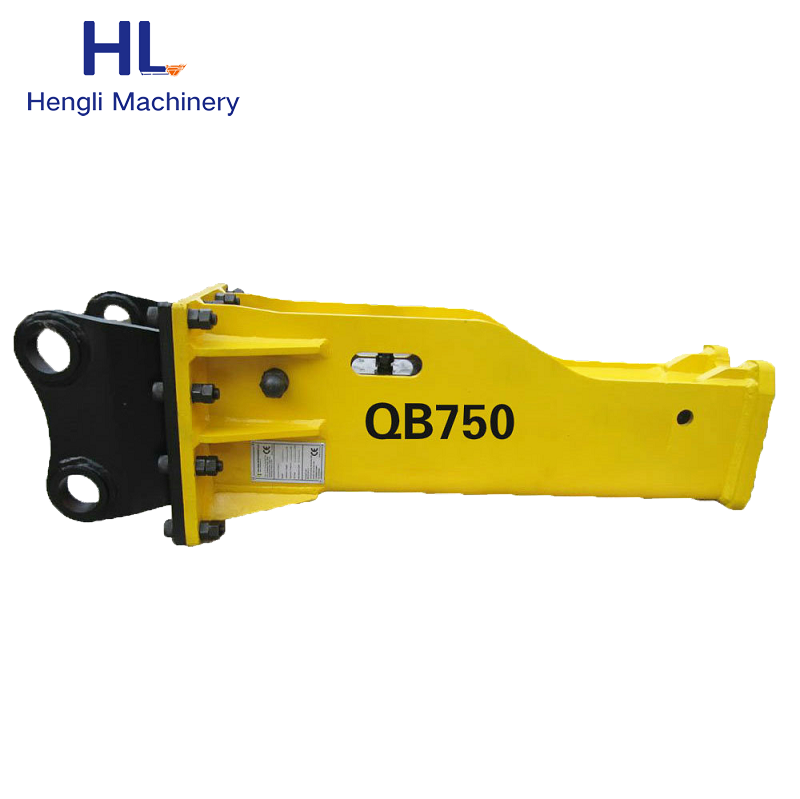 HL75 6 Ton Soosan Heavy Excavator Hydraulic Breaker Jack Hammer Top Type Less Failure