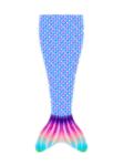 Pink Turquoise Childrens Mermaid Tails , Custom Mermaid Tails Easy Drying