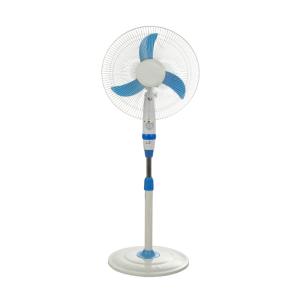 China Electric Rechargeable Adjustable Floor Fan Household 16 Inch Plastic wholesale