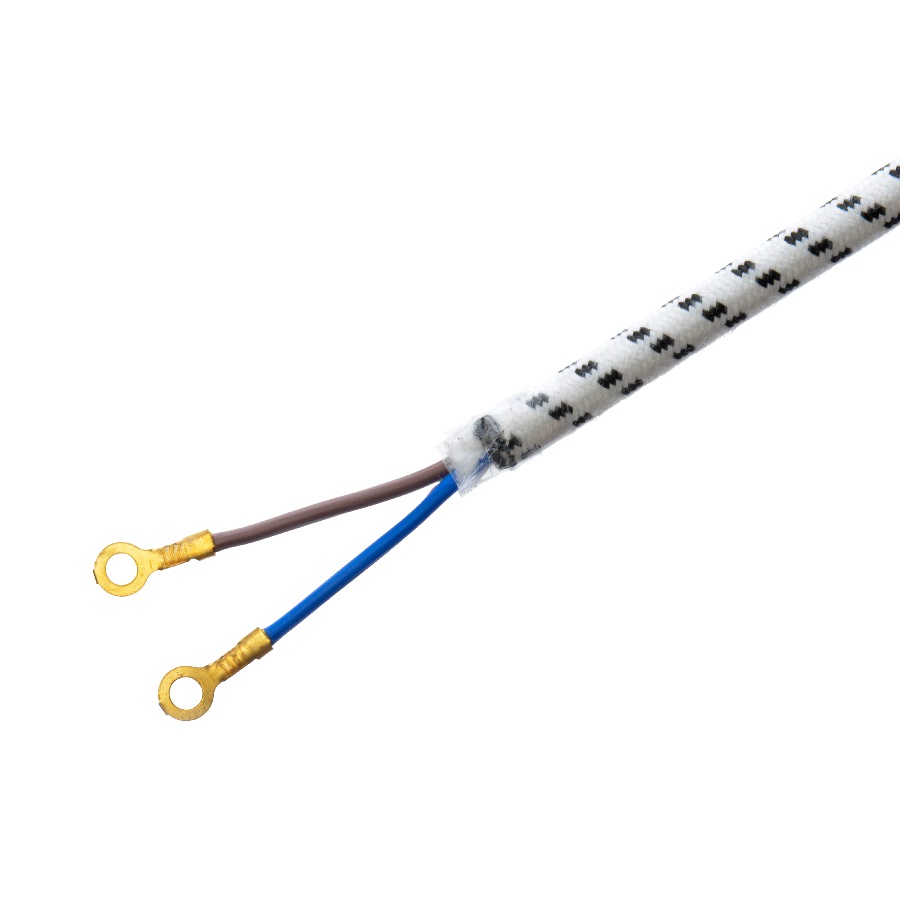 Standard Grounding Power Cord Extension Cord Plug for Electric Iron Kettle 2 Pin Braided Rated Current 10A-16A
