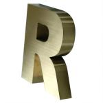 Custom 3D Metal Letter Signs Stainless Steel Wall Sign for Shops and Outdoor
