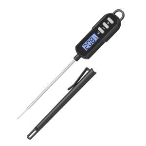 China Oven Pen Meat Thernometer With 304 Stainless Steel Probe And Bright Backlight wholesale