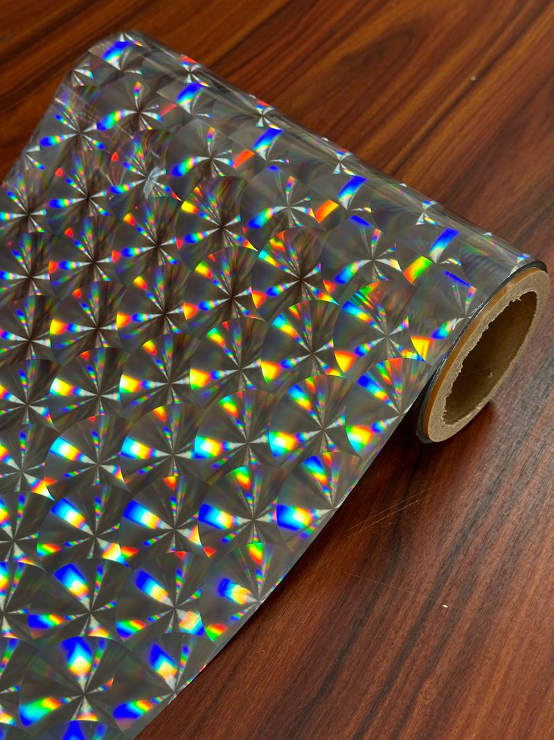Moisture Proof Bopp Lamination Film Roll With Holographic Film / Multiple Extrusion