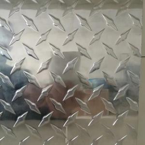 China 5 Bar/Diamond Embossed Aluminum/Aluminium Sheet Tread Aluminum Checkered Plate wholesale