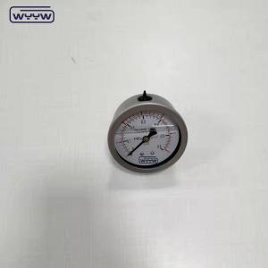 China Center Back Penumatic Hydraulic Liquid Filled Pressure Gauge 400 Bar wholesale