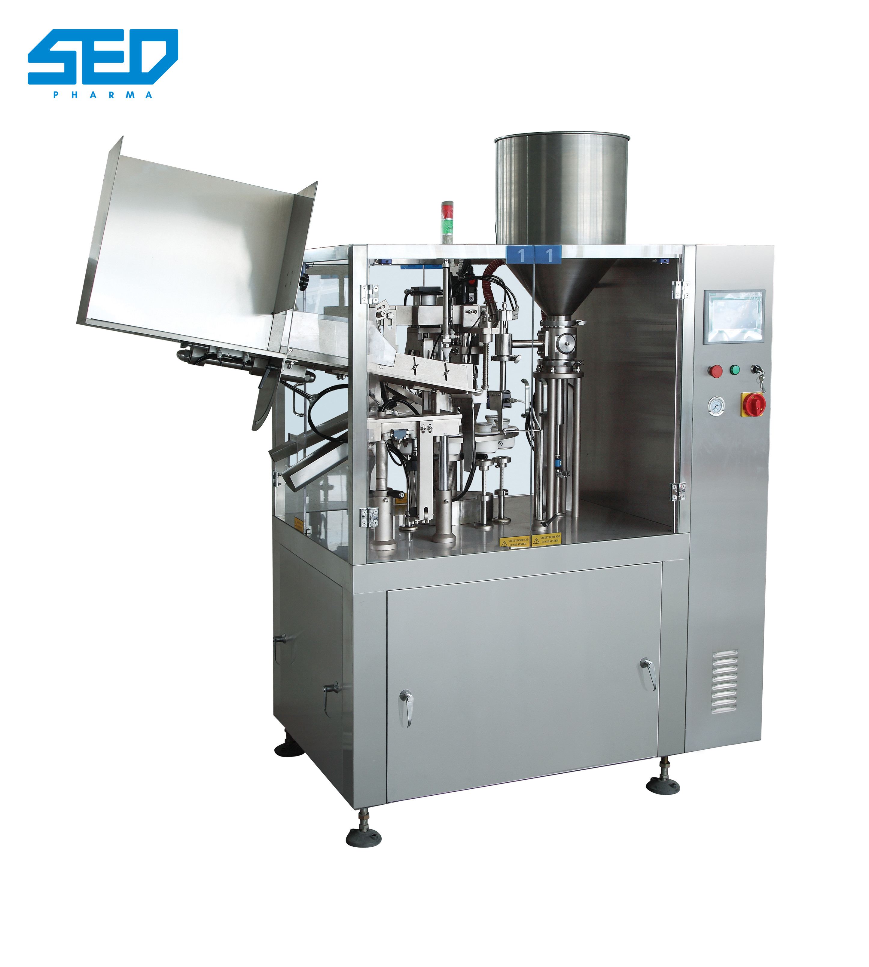 SED-80RG Plastic Tube Filling And Sealing Machine Automatic Tube Filler And Sealer