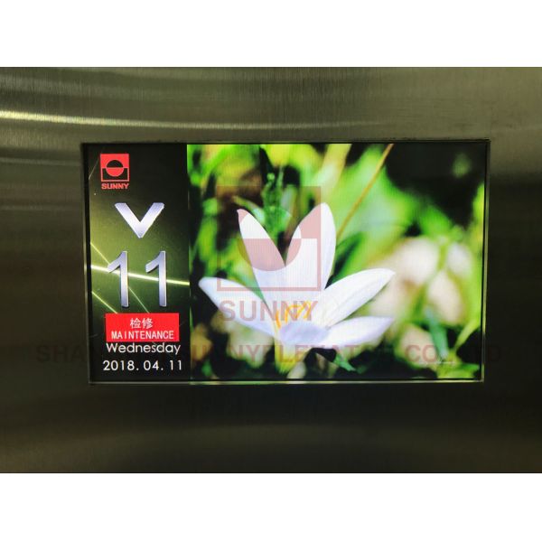 Electronic Advertising Display For Elevator / Bus Lcd Tv Display
