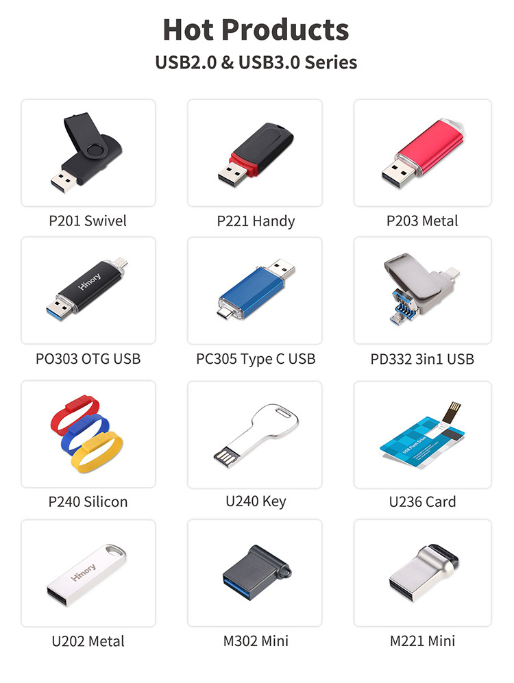 8GB 16GB 32GB 64GB 128GB 256GB USB OTG Chip TYPE C OTG PCBA Flash Chip 2.0 3.0