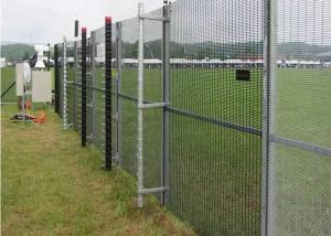 China Prison Airport 4mm Steel Security Fencing Hot Dip Galvanized Welded Wire wholesale