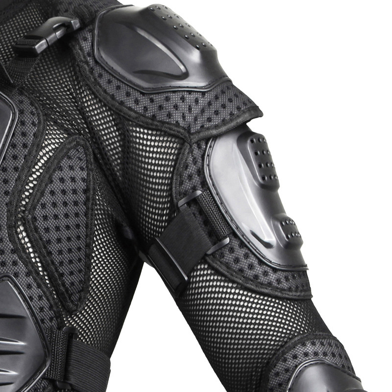 Riders' Protection Enhanced with Ergonomic Design and Anti-Impact Black Bike Body Gear