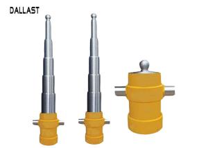 China Hydraulic Oil Cylinder Single Acting Telescopic 5 Stage 6 Inch Bore Size wholesale