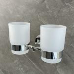 Luxury Polished Chrome Toothbrush Holder Sus304 Nickel Bathroom Toothbrush