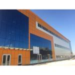 SM490 Grade Industrial Prefabricated Steel Structure Warehouse Durable