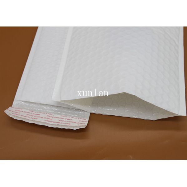 Co - Extruded White Or Colored Poly Mailers Copperplate Printing Matt Material