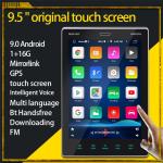 Universal 9.5 Inch Touch Screen Multimedia IPS 2 Din Android Car Radio Stereo
