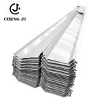 Curved Steel Roofing Sheets White Color Coated Metal Galvanized Corrugated Steel