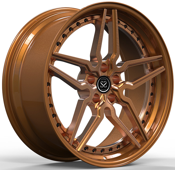 SSWS1027 Satin Black Multi Spoke Forged Aluminum Alloy Rims