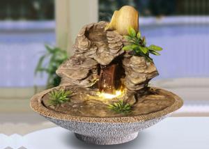 China Multi - Color Polyresin Mountain Indoor Tabletop Fountains wholesale