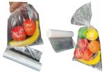 Clear Poly HDPE Chilled Food Packaging Self Sealing Biodegradable Freezer Bags