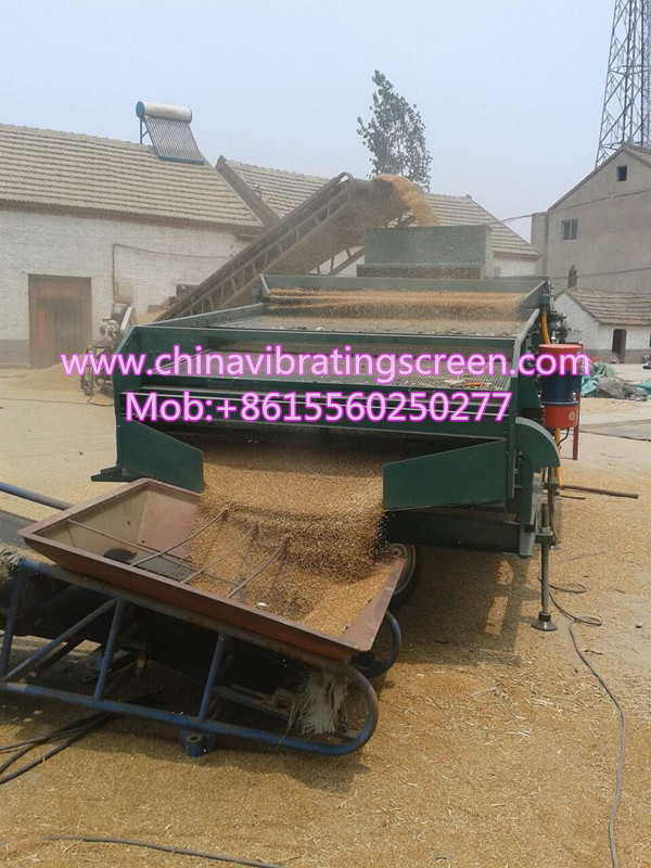 Large-scale convenience cocoa beans red beans sieving machine