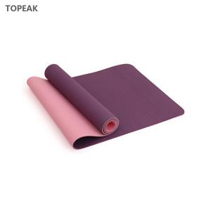China Anti Skid Fitness Yoga Mat 7 Feet 10mm 8mm 6mm Tpe Yoga Mat Eco Friendly Travel wholesale