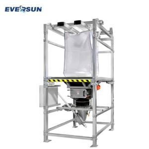 China Ton Bag Dump Station Big Bag Unloader With Conveyor wholesale