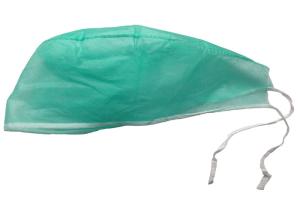 China SMS Disposable Head Cap Anti Virus , Surgical Disposable Hats Doctor / Nurse Use wholesale