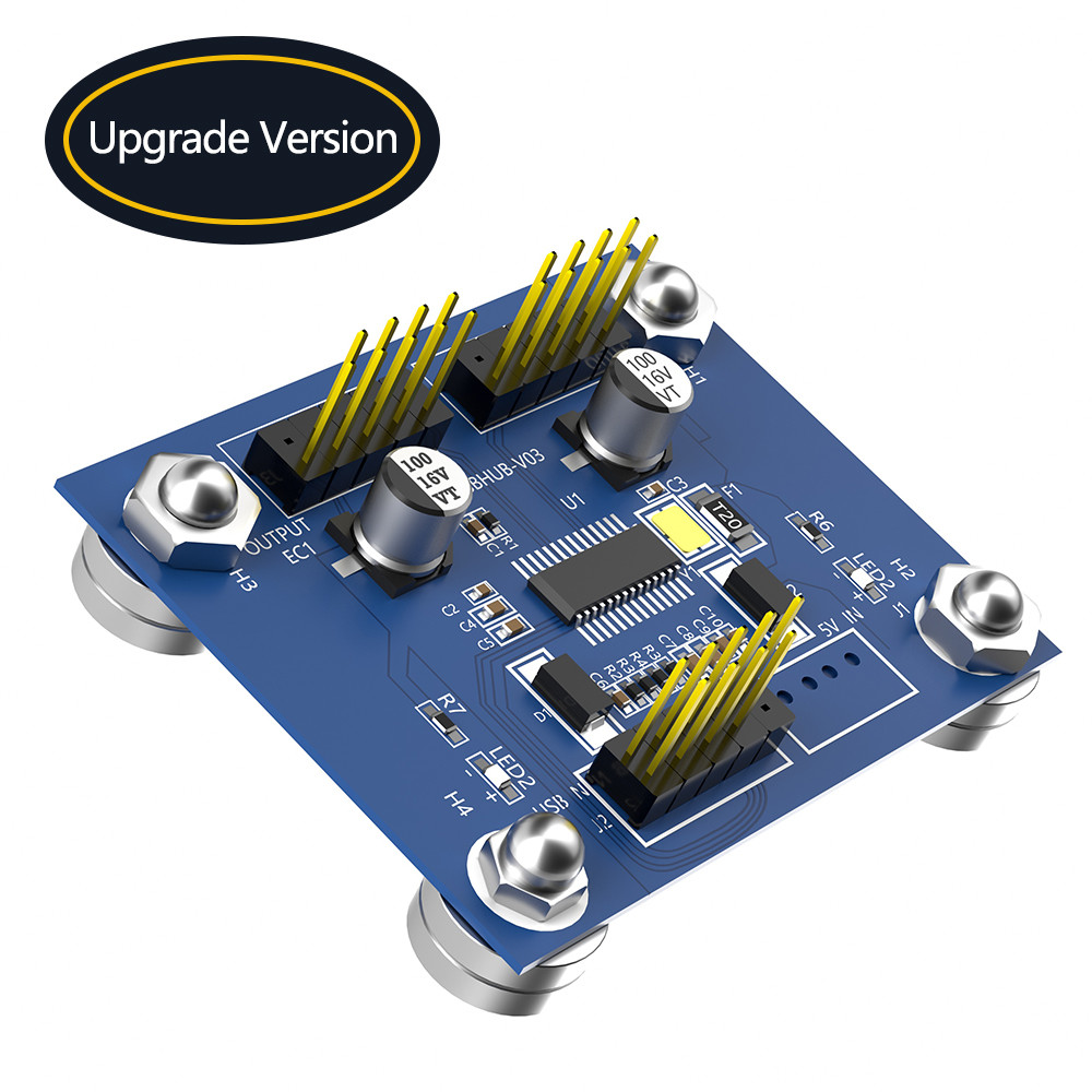 4-Port USB 2.0 Hub With Additional Power And Magnetic Base