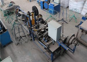 China Electric Galvanized Barbed Wire Making Machine 1.6 - 3.0 Mm 3 Kw High Capacity wholesale