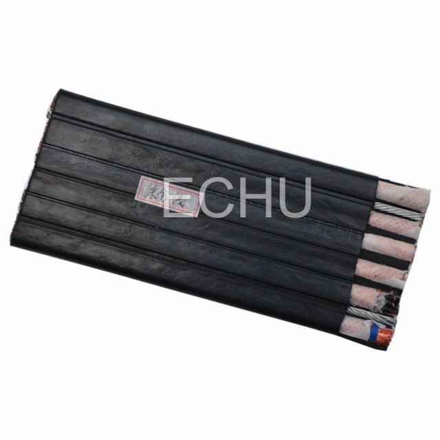 Flat crane cables, lifter cable, Flat lifter cable, Echu cable factory