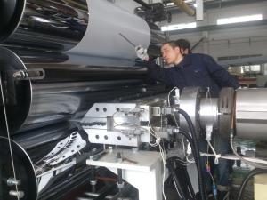 China 1800mm Transparent Hard Film PVC Sheet Extrusion Machine Equipment wholesale
