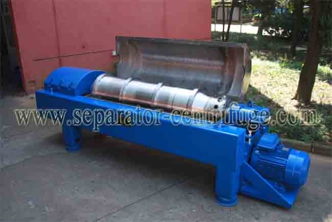 Horizontal Nozzle Discharge Separator - Centrifuge For Sludge
