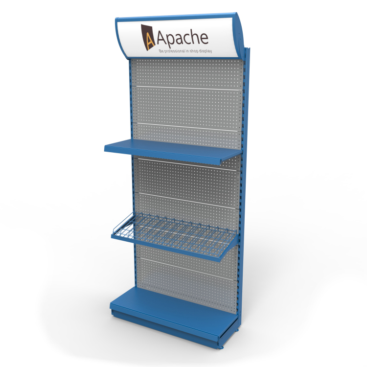 Free Standing Cosmetic Display Stand Kena Metal Pegboard Display Stands Department Store