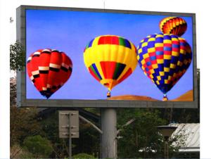 China Durable Outdoor LED Advertising Display Large View Angle 10mm LED Display wholesale