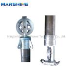Explosion Proof Aluminum Gin Pole Tubular For Antenna Tower