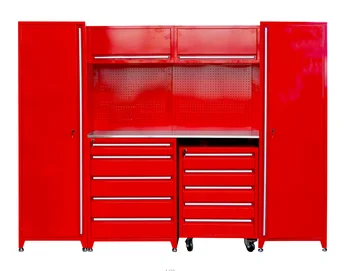 Customizable Support Heavy-duty Modular Combined Tool Cabinet Set for Workshop Garage
