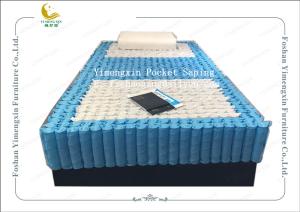 China 3 Zones Combination Pocket Spring Unit For Bed Mattress 178x198x18cm wholesale