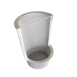 China 1500m Stainless Steel Basket Strainer For Oil Filtration wholesale