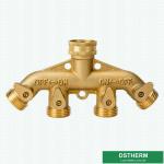 CW617N Garden Hose Pipe Fittings Shut Off Brass Valve Union