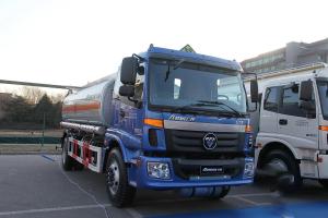 China Foton Oil Tanker Truck Auman BJ5163 EXT 3 Series Diesel 210HP 4X2 8T Flat Top Single Row Seat wholesale