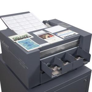China Business Card Cutter Name Card Die Cut Playing Cards Making Machine Cutting Size 89/85/90/95mm CC-220 wholesale