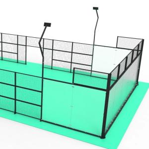 China 1-Year Standard Padel Tennis Court With Smooth Surface wholesale