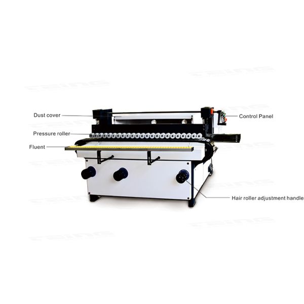 Manufacturing Plant MDF Wood Angle Acrylic Double Side Edge Brush Sanding Polishing Machine