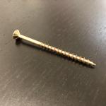 DIN7505 Zinc Plated Wood Deck Screws Countersunk Head Steel M4.0 x 75MM