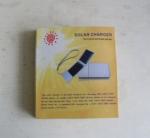 Solar mobile phone charger